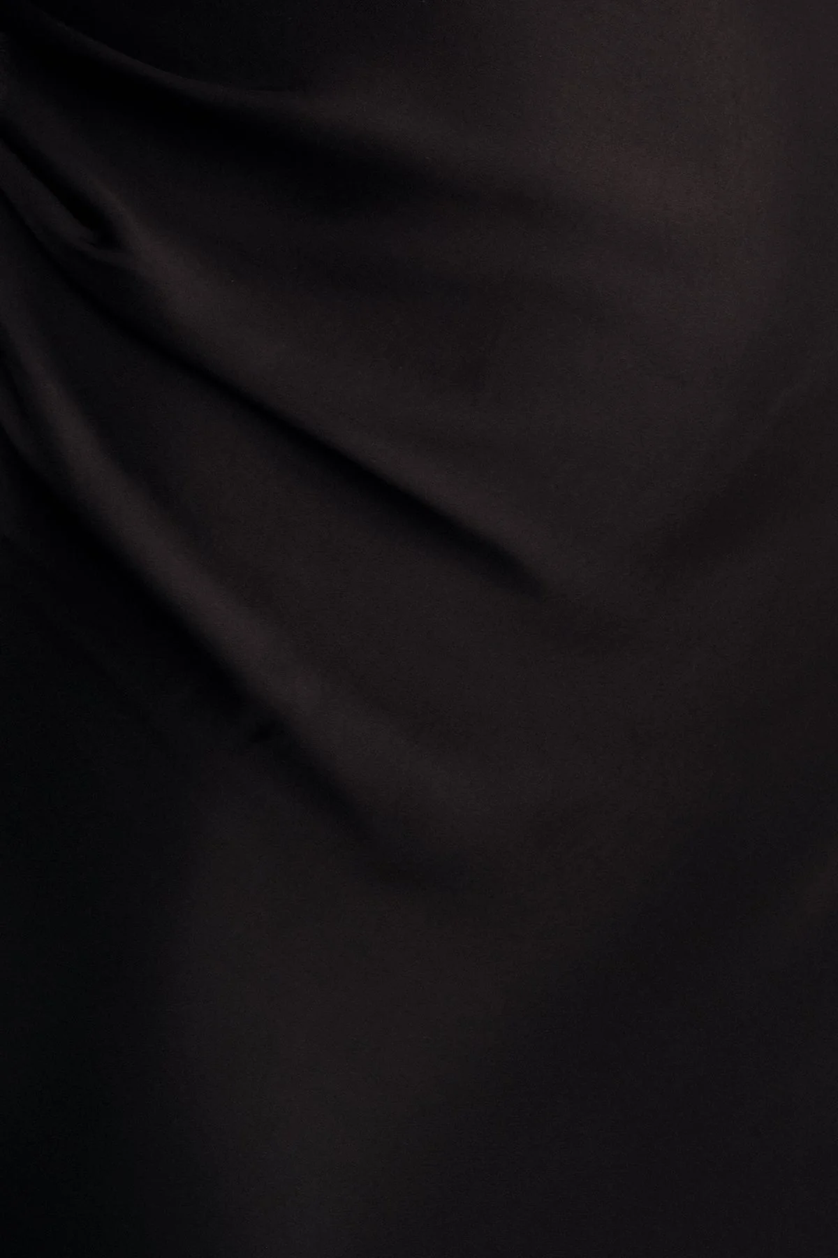 AGNES DRAPED RUFFLE MAXI DRESS - BLACK - Image 7