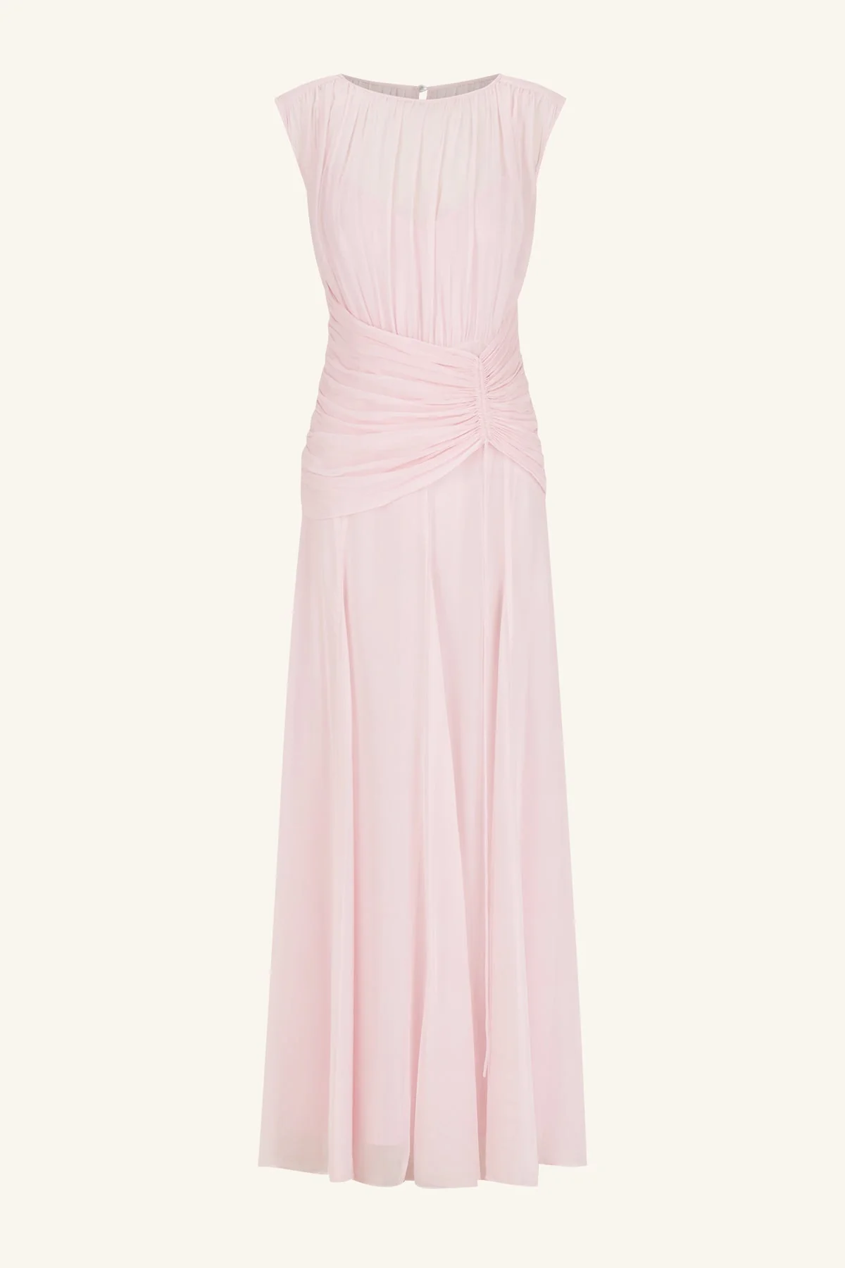 AMINA HIGH NECK MAXI DRESS - FAIRYFLOSS - Image 7