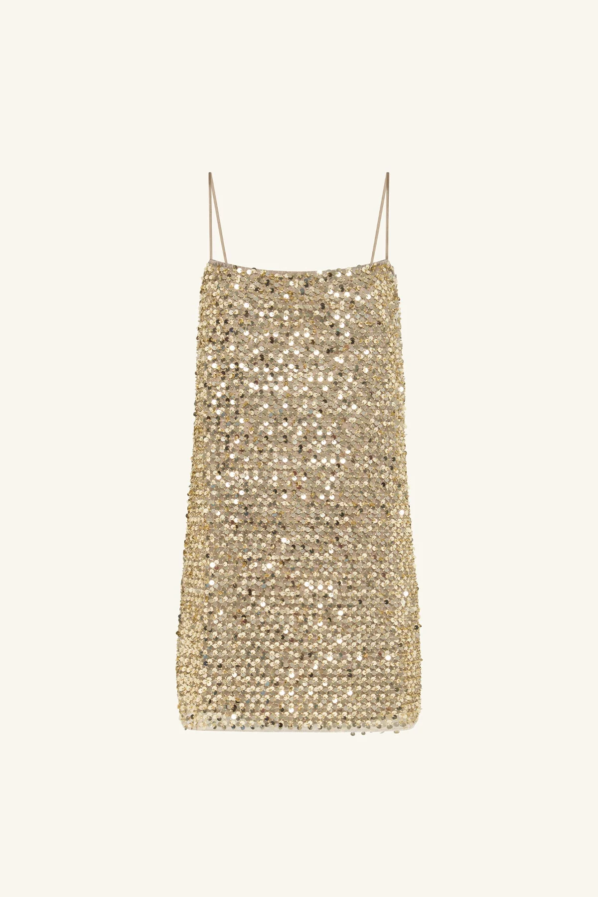 BRIA MINI DRESS - GOLD - Image 7