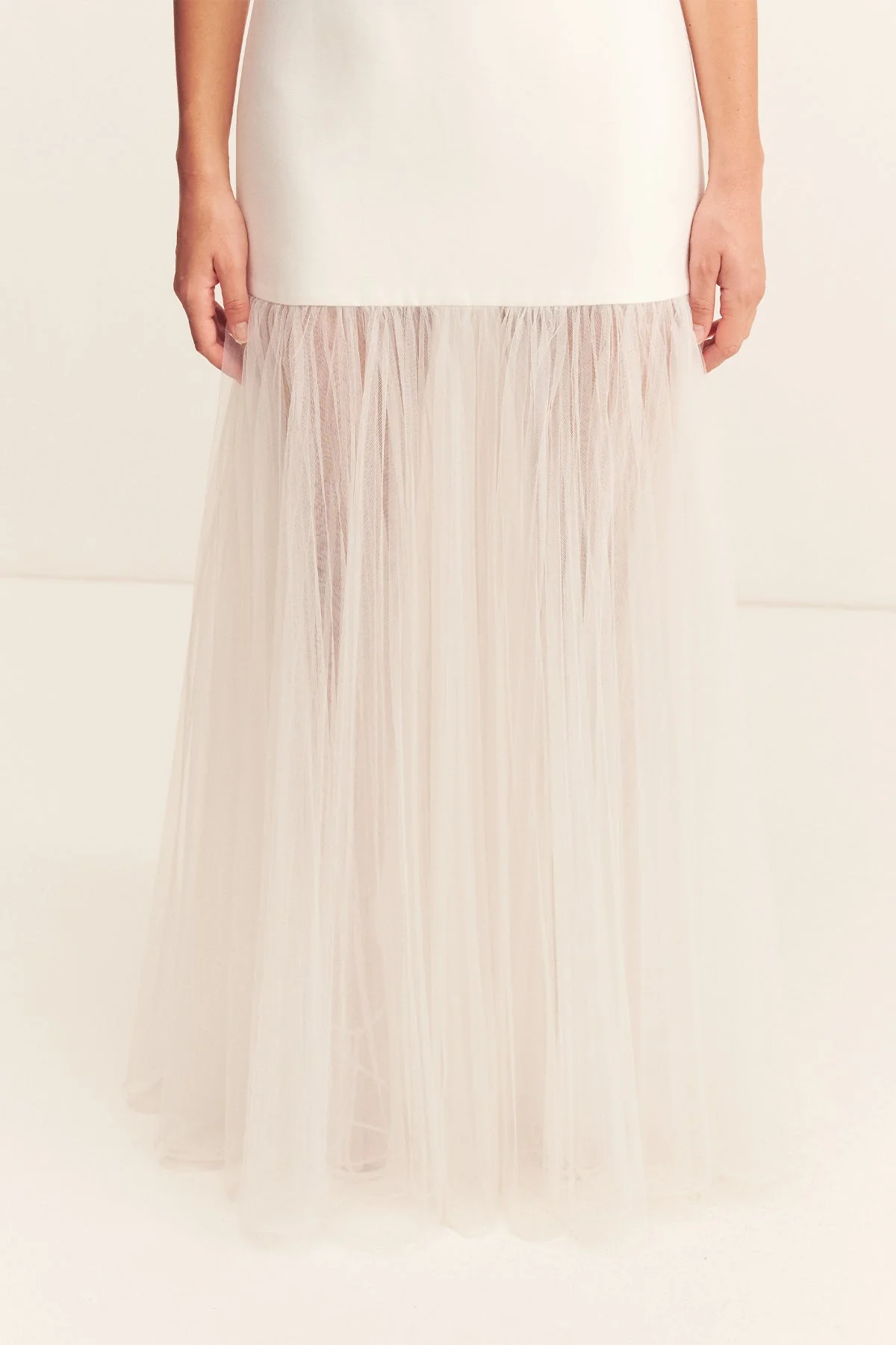 CALCITE CONTRAST SQUARE NECK MAXI DRESS - Image 6