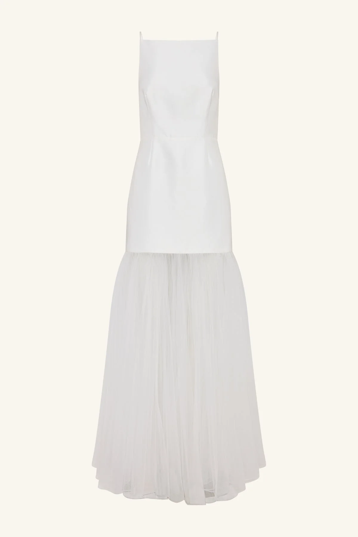 CALCITE CONTRAST SQUARE NECK MAXI DRESS - Image 8