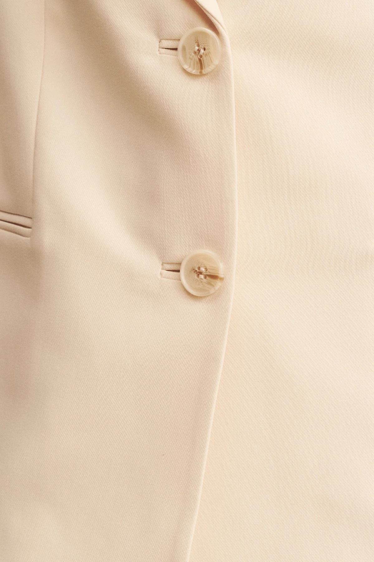 IRENA OVERSIZED TAILORED BLAZER - RICE - Image 7
