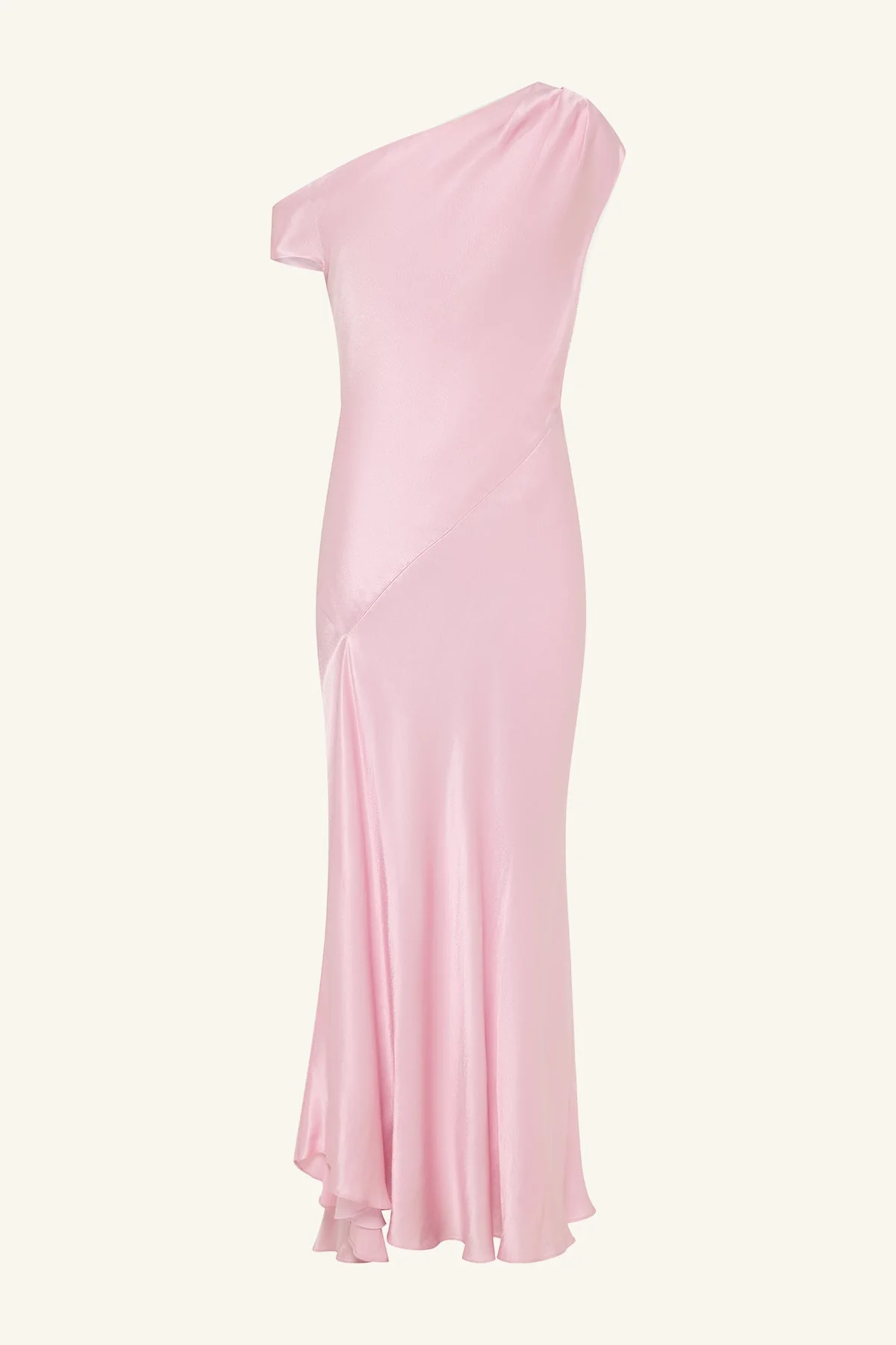 LA LUNE ASYMMETRICAL DRAPED MAXI DRESS - BLOSSOM - Image 7