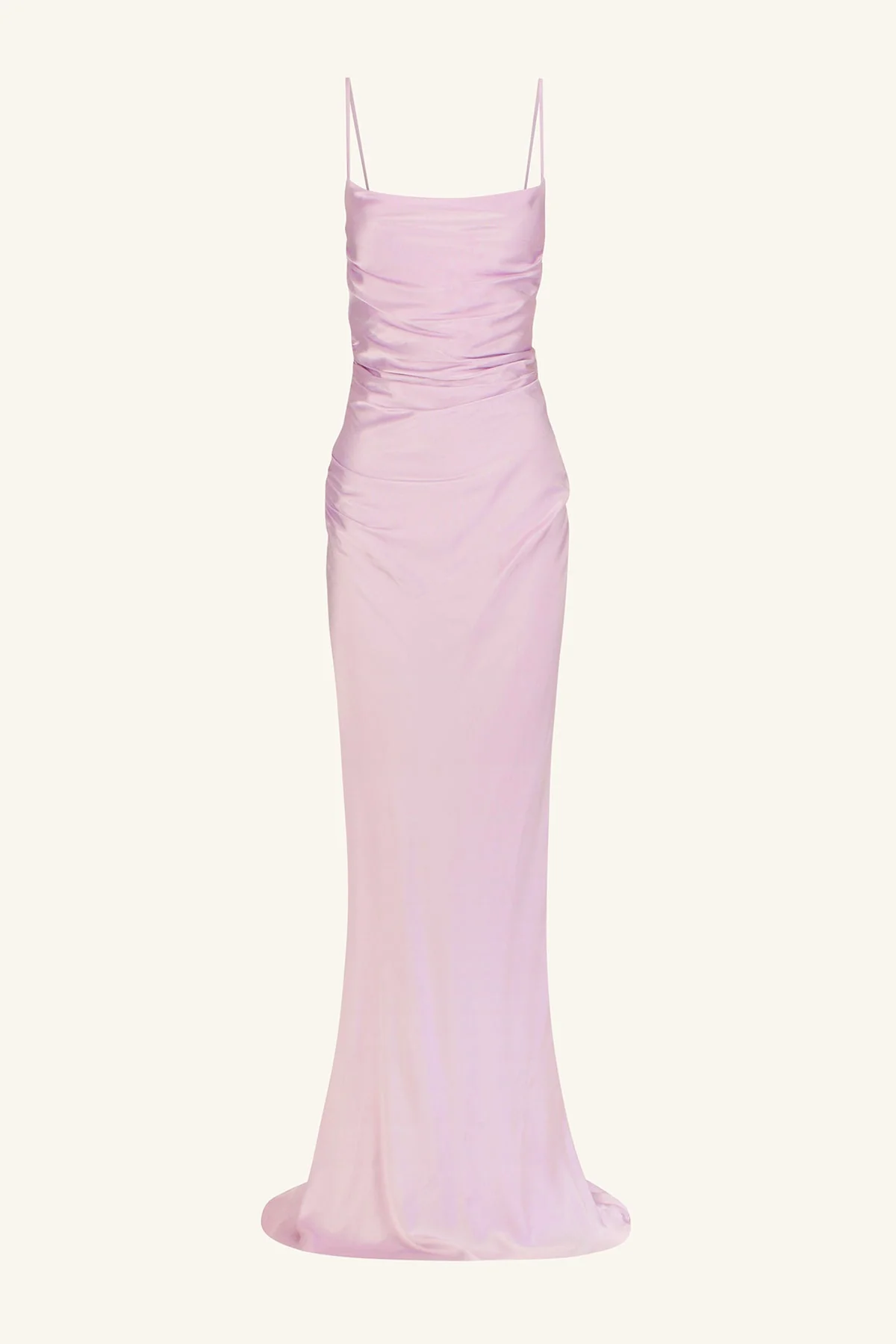 LA LUNE LACE BACK MAXI DRESS - LILAC - Image 8