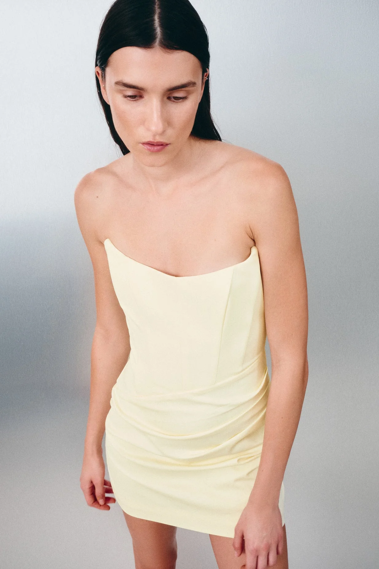 LANI STRAPLESS CORSET MINI DRESS - SGROPPINO - Image 5