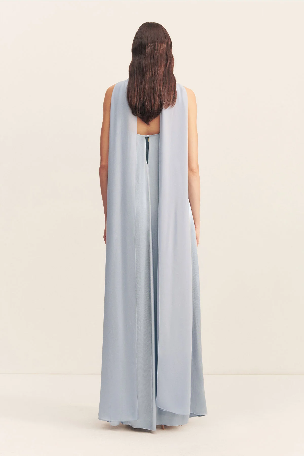 LUCENT SCARF - POWDER BLUE - Image 4