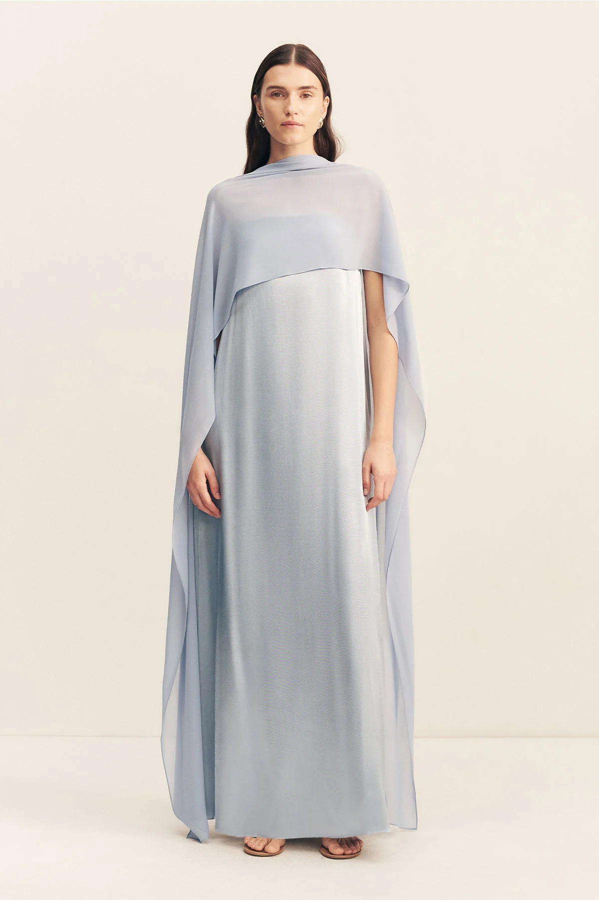 LUCENT SCARF - POWDER BLUE - Image 5