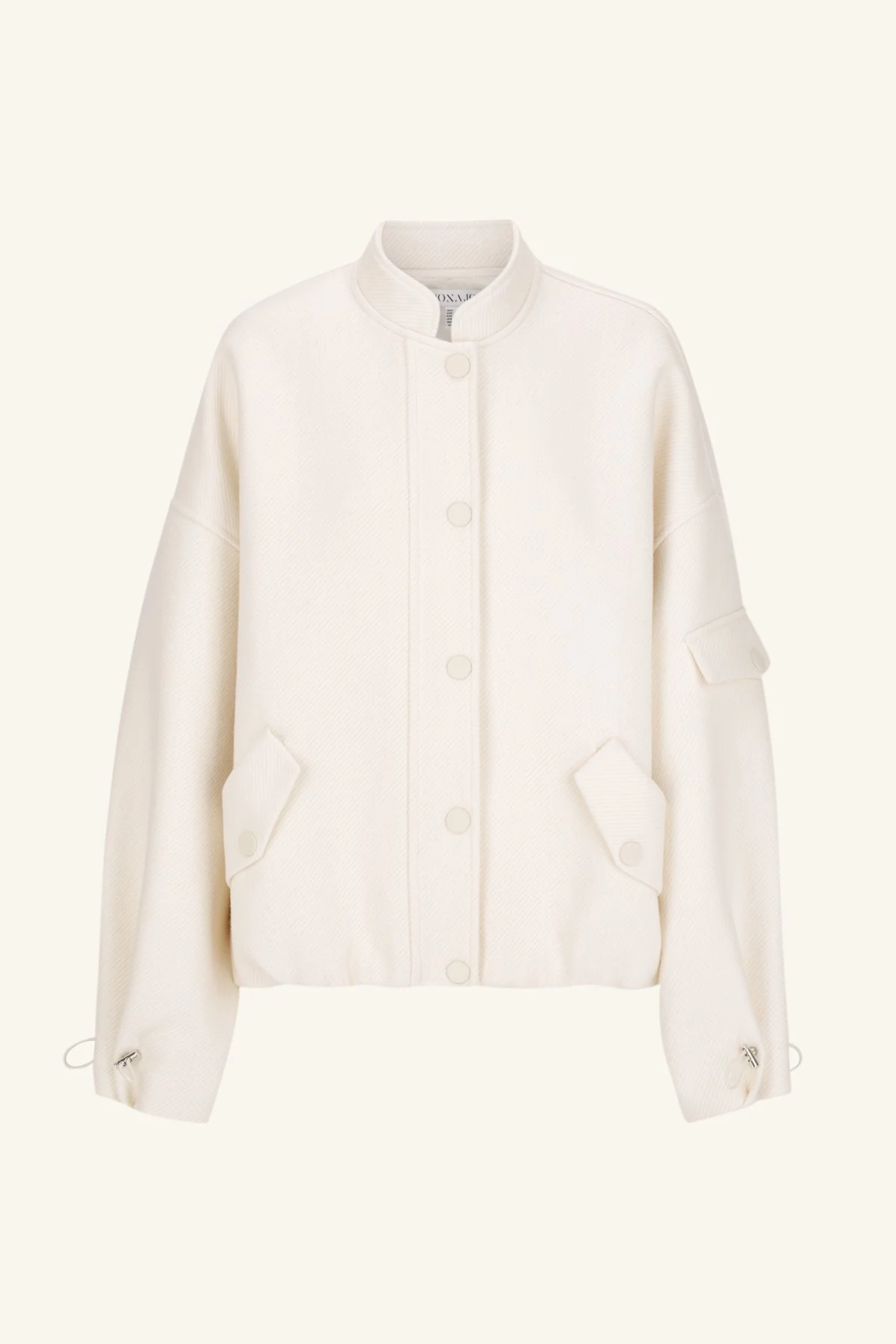 LUDLOW BOMBER JACKET - IVORY - Image 9