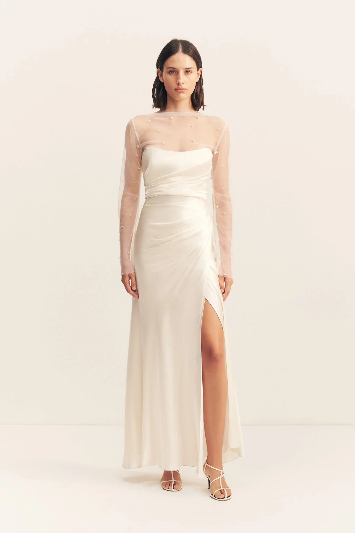 OPALINE SHEER PEARL TOP - Image 3