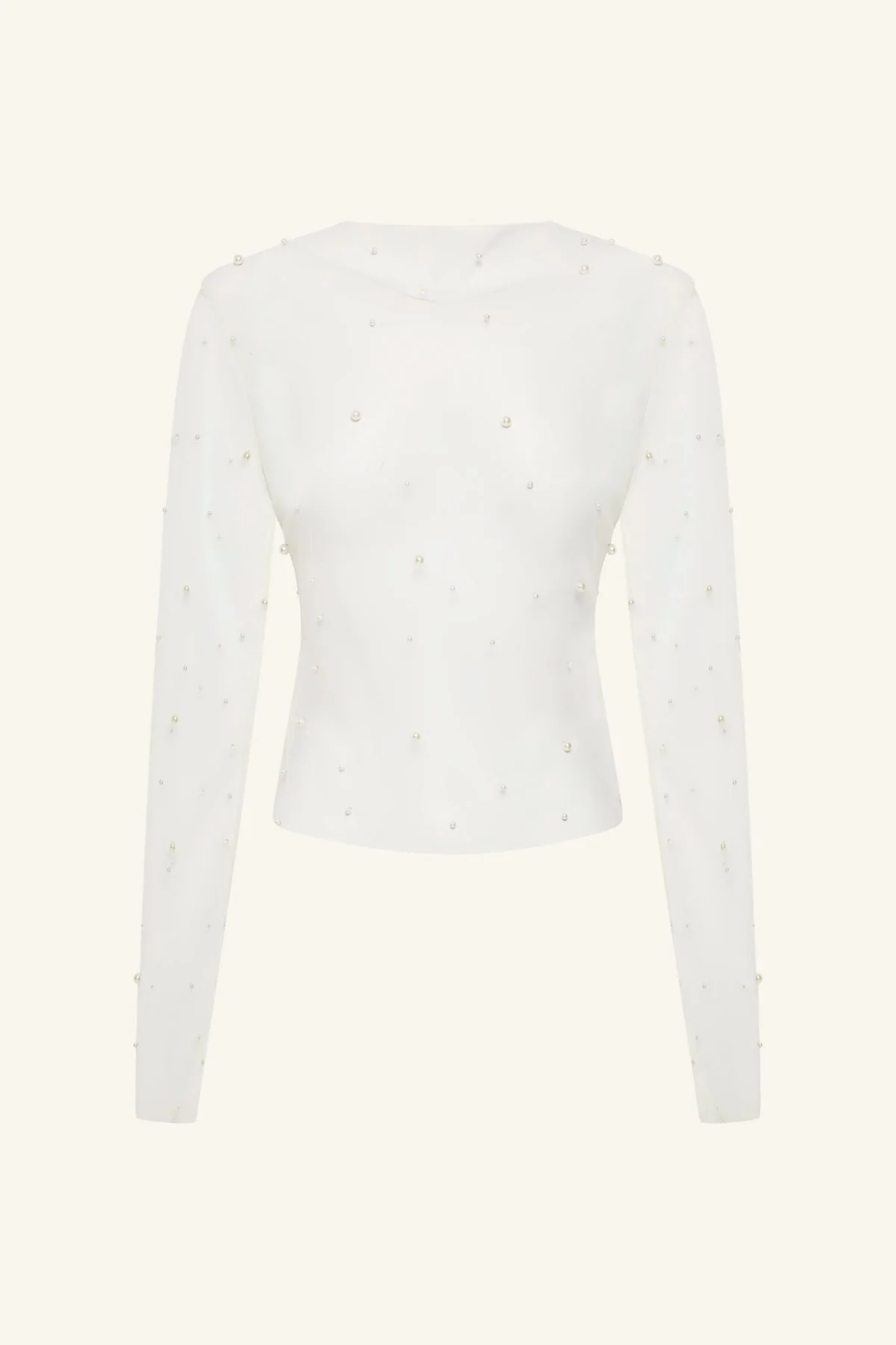 OPALINE SHEER PEARL TOP - Image 7