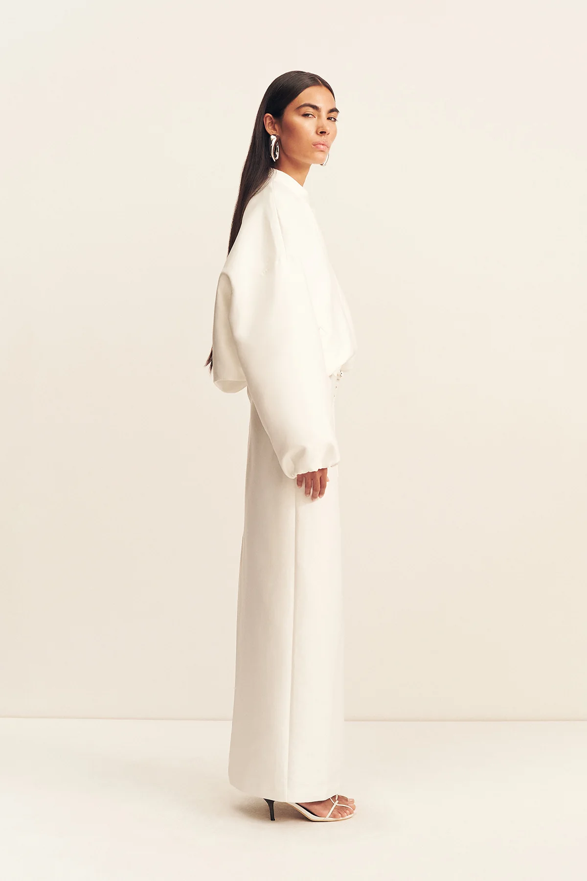 OTIS BOMBER JACKET - IVORY - Image 5