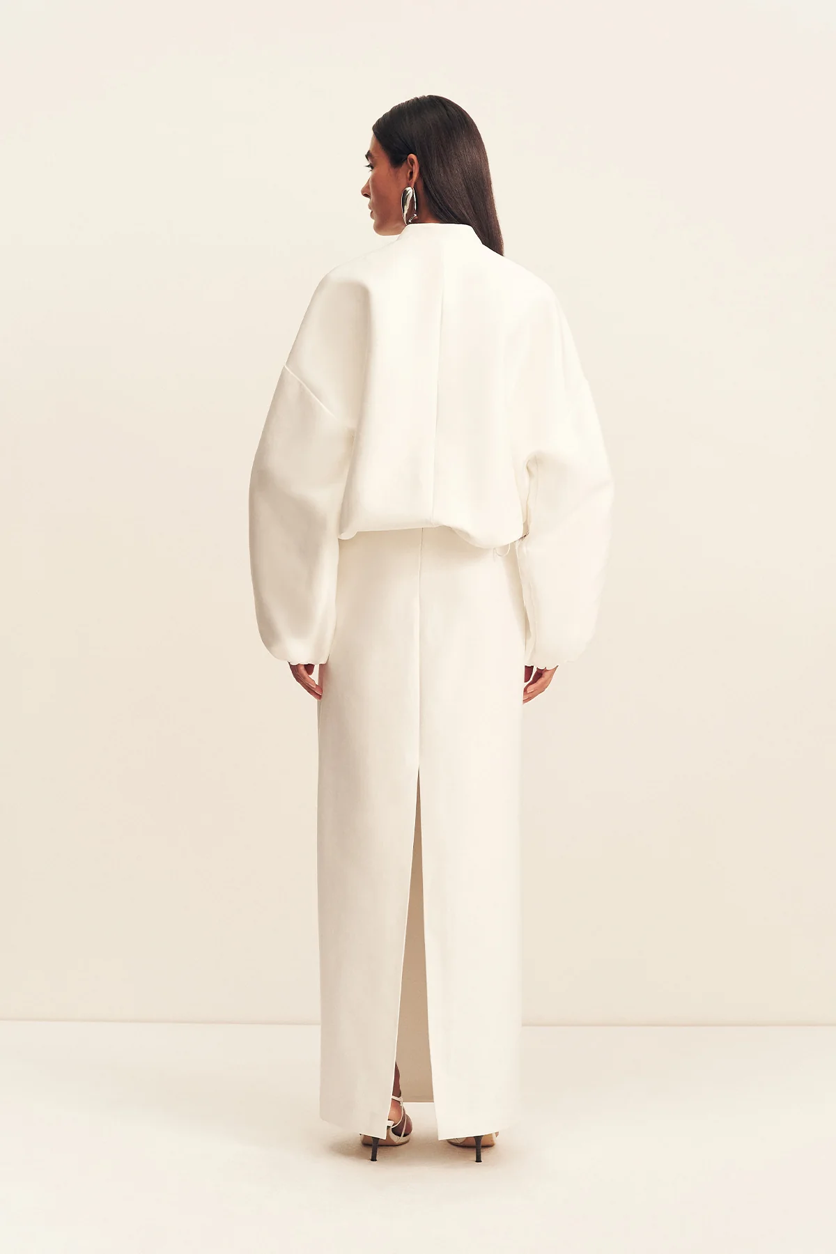 OTIS BOMBER JACKET - IVORY - Image 6