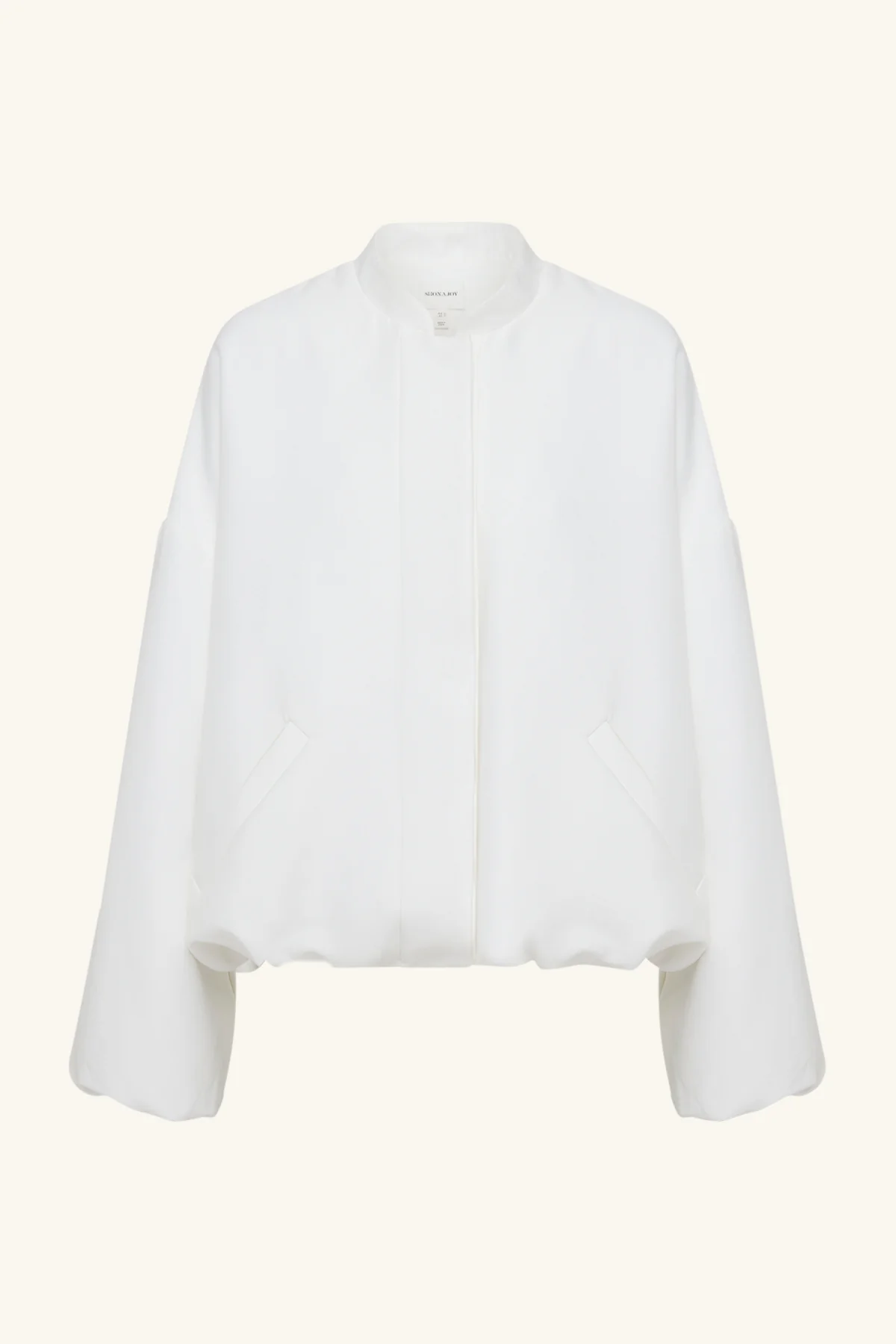 OTIS BOMBER JACKET - IVORY - Image 8
