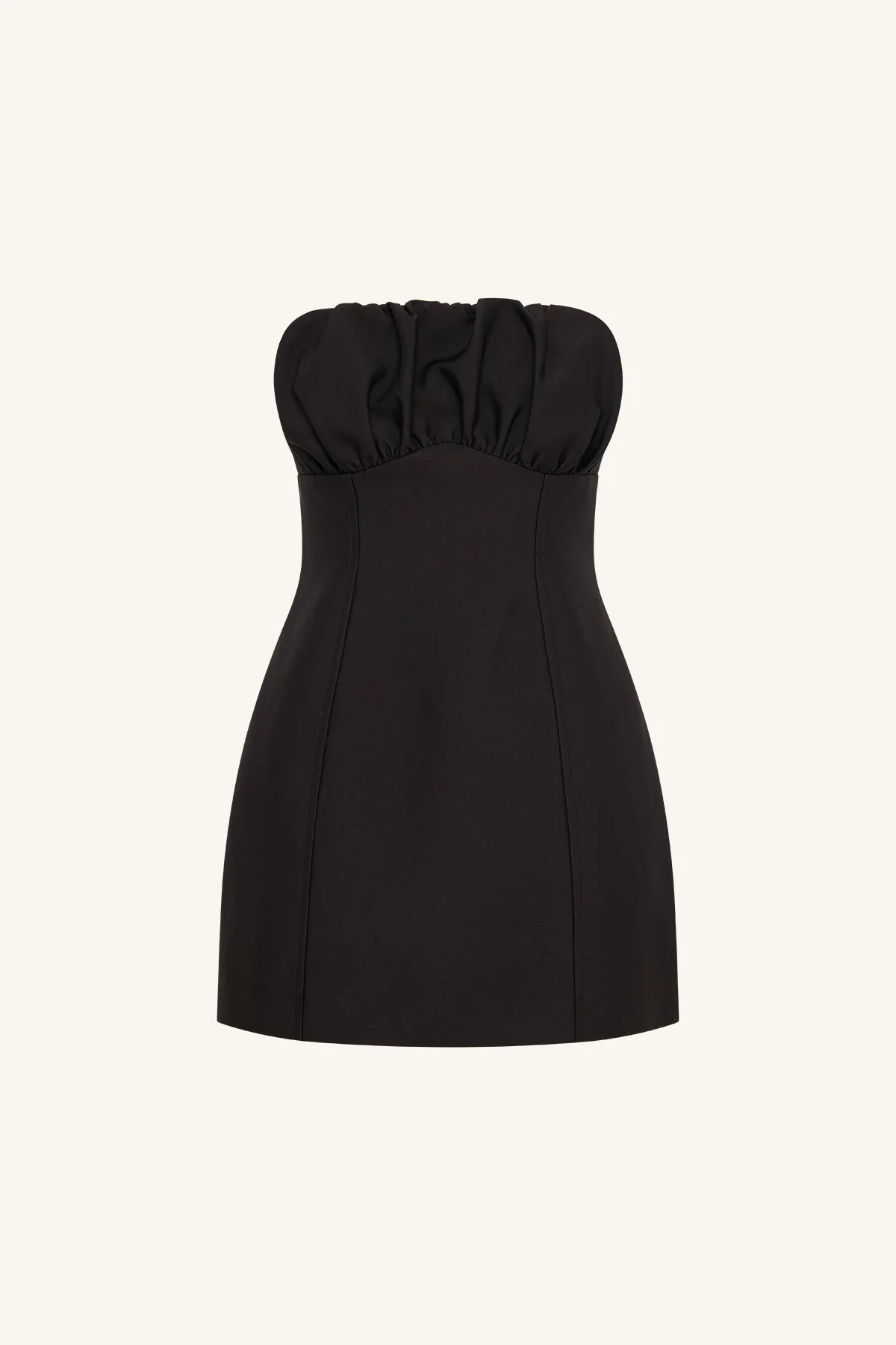 OTIS HOURGLASS MINI DRESS - BLACK - Image 8